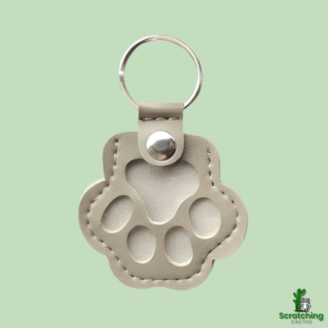 Pet Hair Memorial Keychain Keepsake Locket – PU Leather Pet Fur Holder