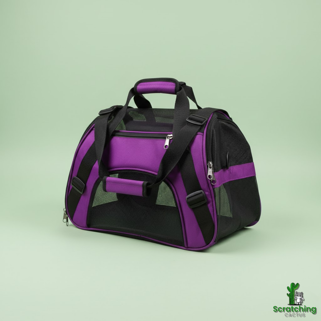 Portable Breathable Pet Travel Carrier Bag for Cats & Small Dogs