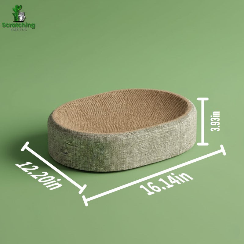 Sisal Cat Scratcher Lounge Bed β Eco-Friendly Scratch & Nap Board