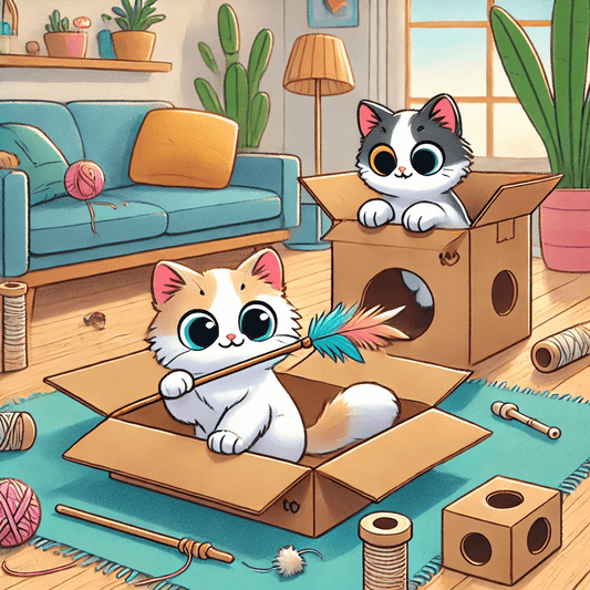 DIY Cat Toys: Creative Ideas for More Fun with Felix and Luna