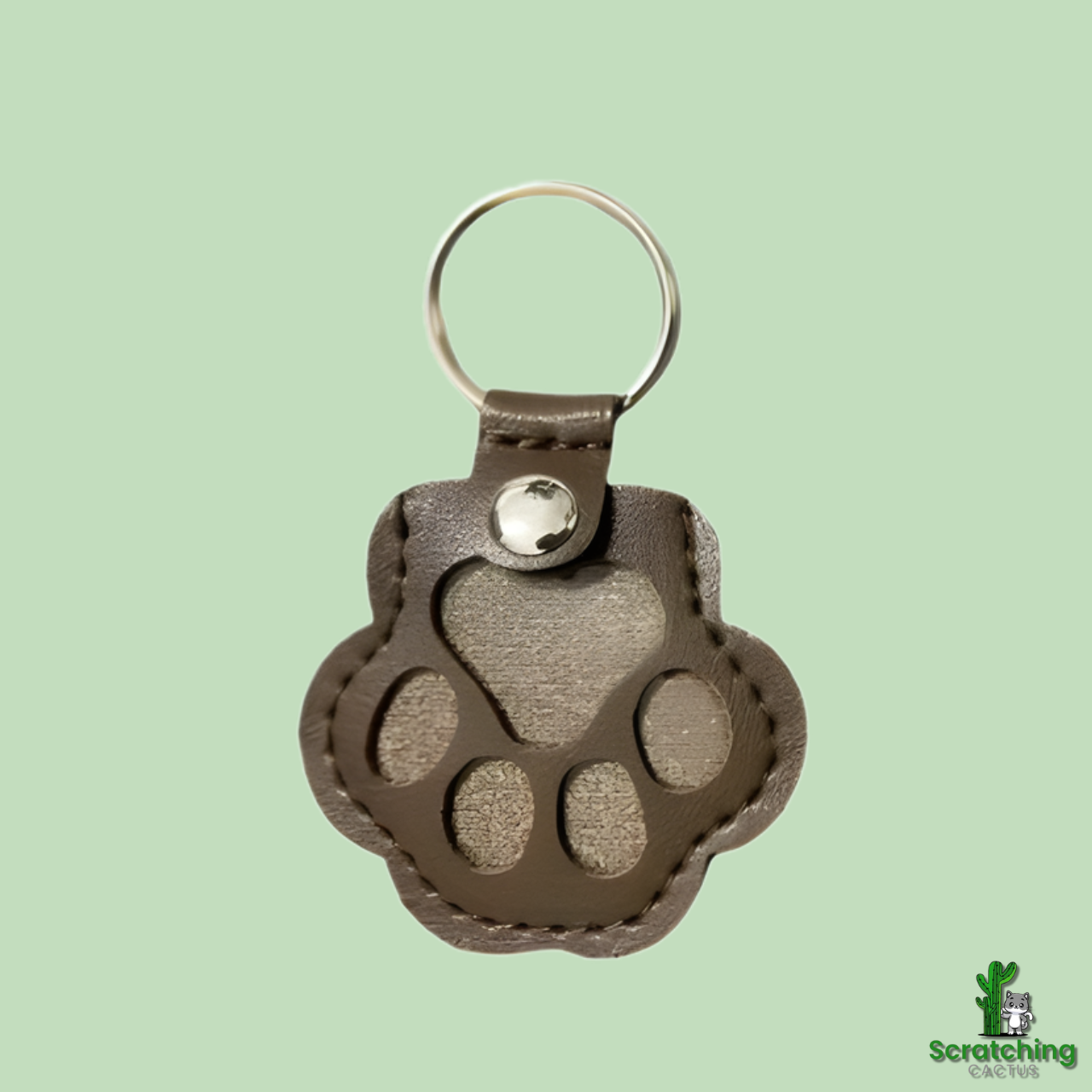 Pet Hair Memorial Keychain Keepsake Locket – PU Leather Pet Fur Holder