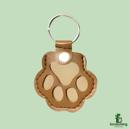 Pet Hair Memorial Keychain Keepsake Locket – PU Leather Pet Fur Holder