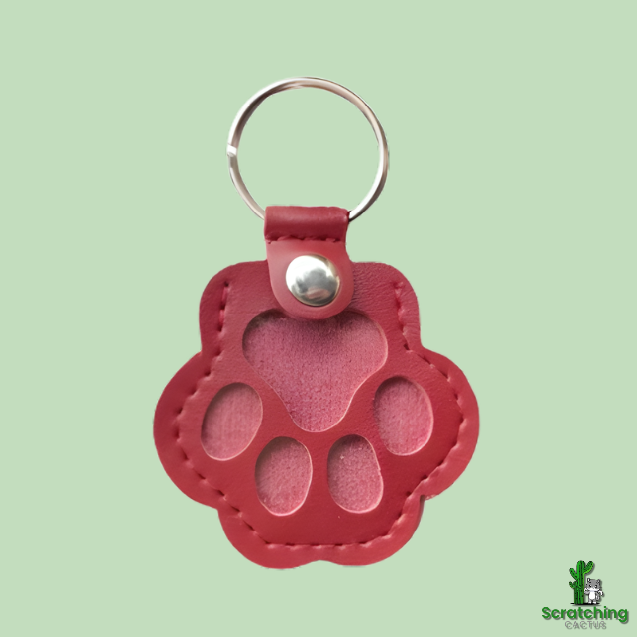 Pet Hair Memorial Keychain Keepsake Locket – PU Leather Pet Fur Holder