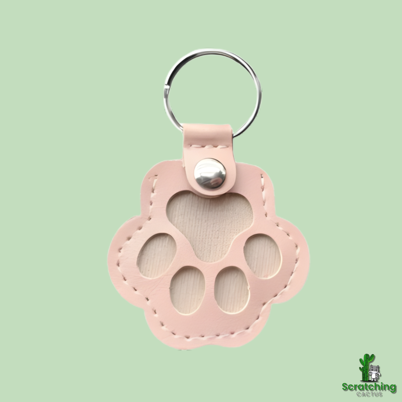 Pet Hair Memorial Keychain Keepsake Locket – PU Leather Pet Fur Holder