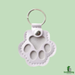 Pet Hair Memorial Keychain Keepsake Locket – PU Leather Pet Fur Holder