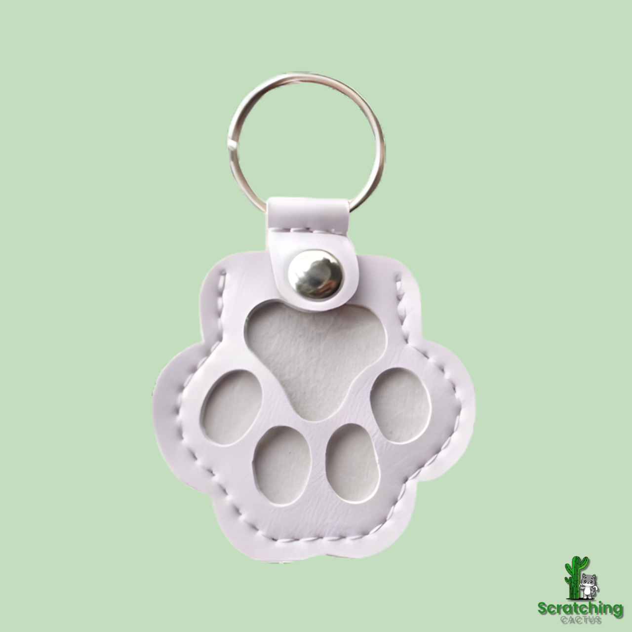 Pet Hair Memorial Keychain Keepsake Locket – PU Leather Pet Fur Holder