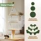 Modern Christmas Cat Tree with Metal Frame & Condos for Large Cats