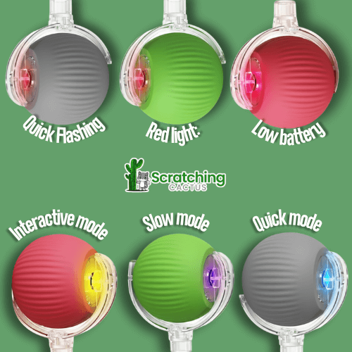 Smart Interactive Cat Ball – Rechargeable Motion Toy for Endless Play