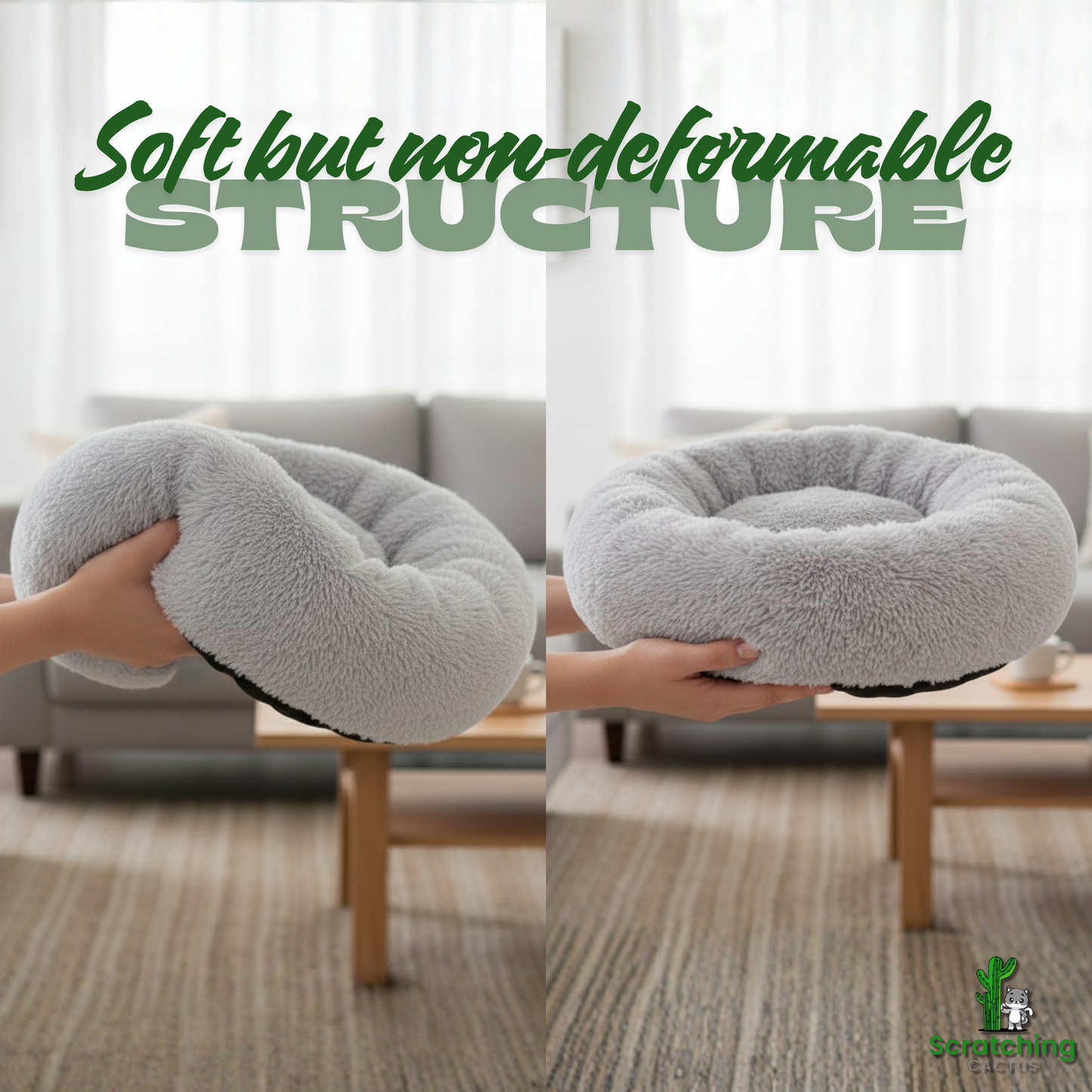 Fluffy Cloud 9 Cat Bed – Ultra-Soft, Washable & Warm Nest