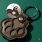Pet Hair Memorial Keychain Keepsake Locket – PU Leather Pet Fur Holder