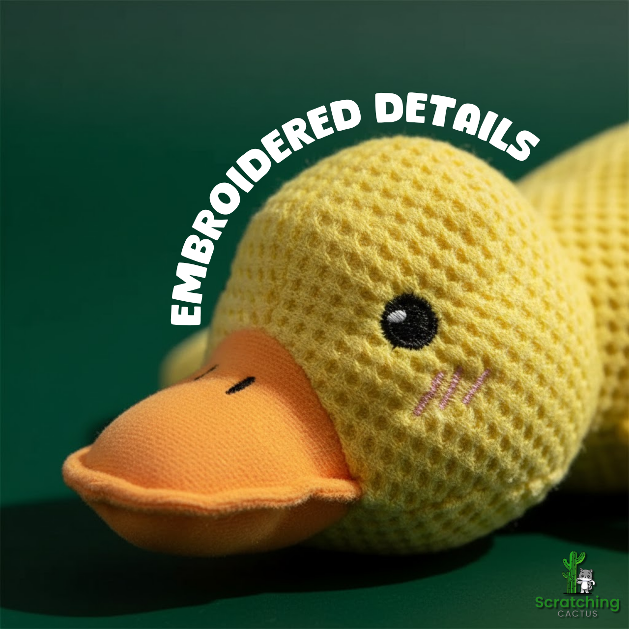 Stomping Duck Toy – Bite-Resistant, Teeth-Cleaning Interactive Plush