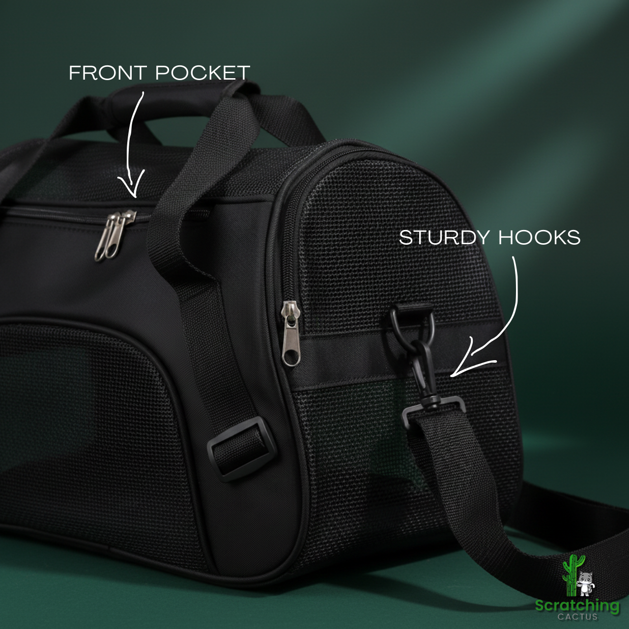 Portable Breathable Pet Travel Carrier Bag for Cats & Small Dogs