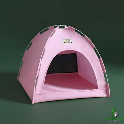 Foldable Four-Season Pet Tent House – Portable Cat & Dog Shelter
