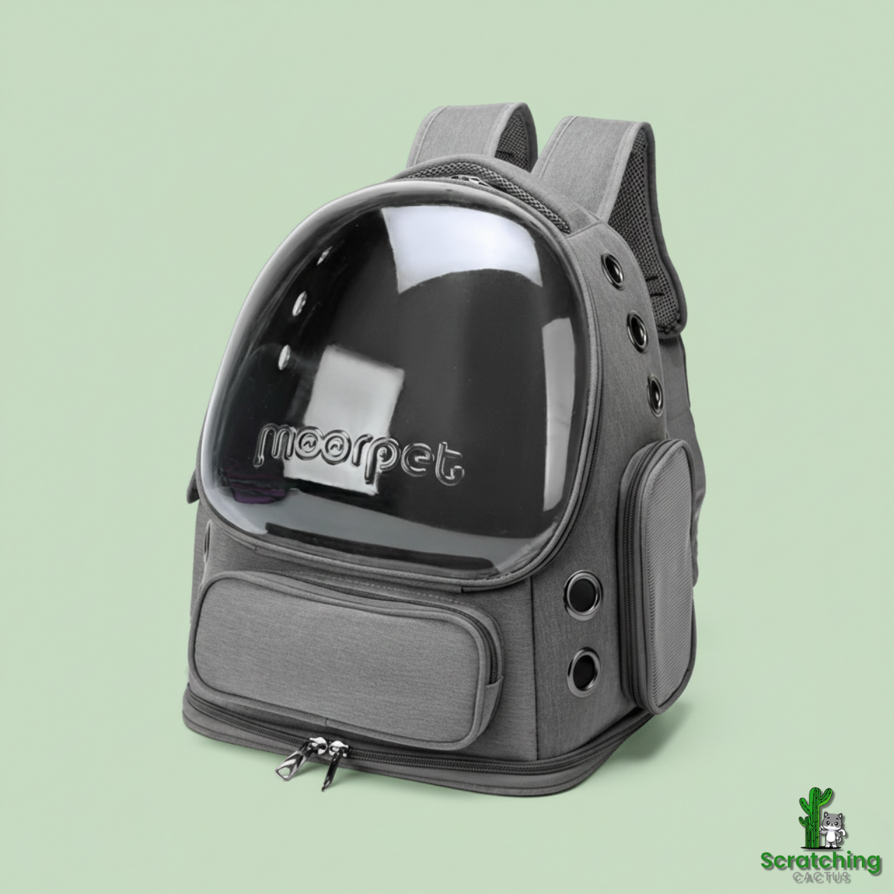 Transparent Pet Carrier Backpack & Travel Bag for Cats & Small Dogs