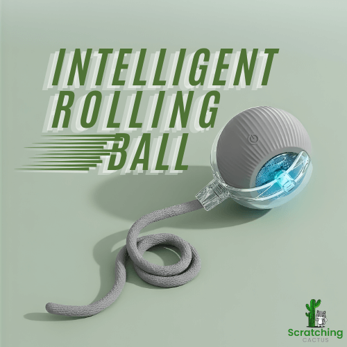 Smart Interactive Cat Ball – Rechargeable Motion Toy for Endless Play