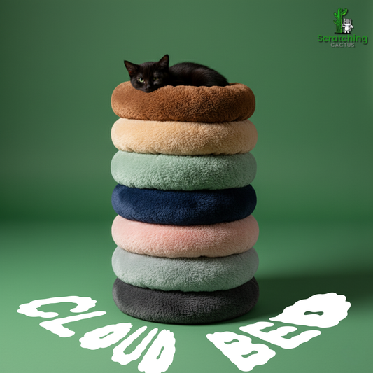 Fluffy Cloud 9 Cat Bed – Ultra-Soft, Washable & Warm Nest