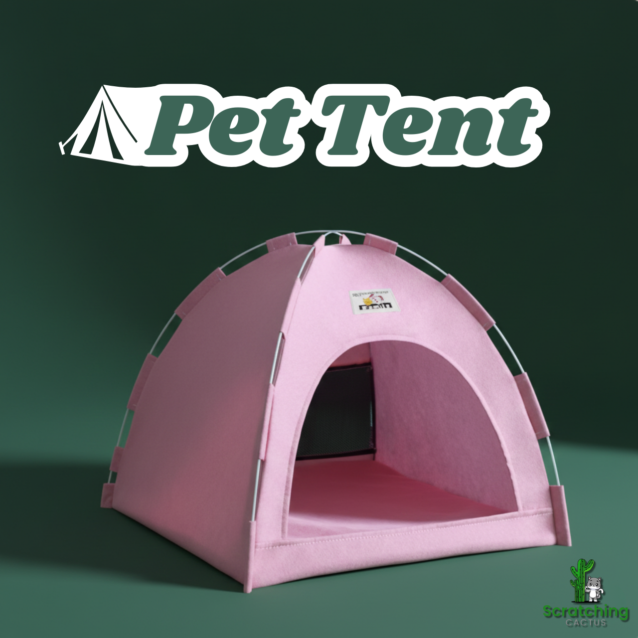 Foldable Four-Season Pet Tent House – Portable Cat & Dog Shelter