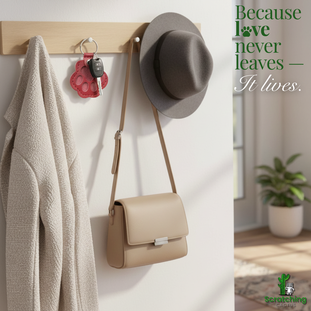 Pet Hair Memorial Keychain Keepsake Locket – PU Leather Pet Fur Holder