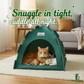 Foldable Four-Season Pet Tent House – Portable Cat & Dog Shelter