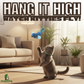 Interactive Indoor Hanging Bird Toy for Cats with Sound & Catnip