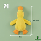 Stomping Duck Toy – Bite-Resistant, Teeth-Cleaning Interactive Plush
