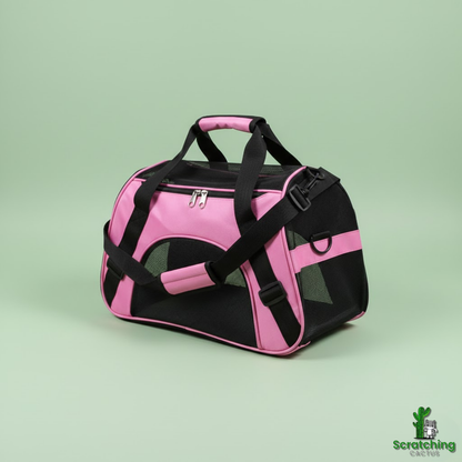 Portable Breathable Pet Travel Carrier Bag for Cats & Small Dogs