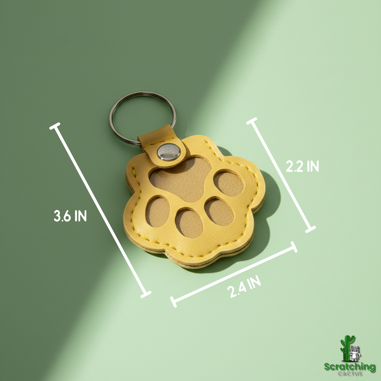 Pet Hair Memorial Keychain Keepsake Locket – PU Leather Pet Fur Holder