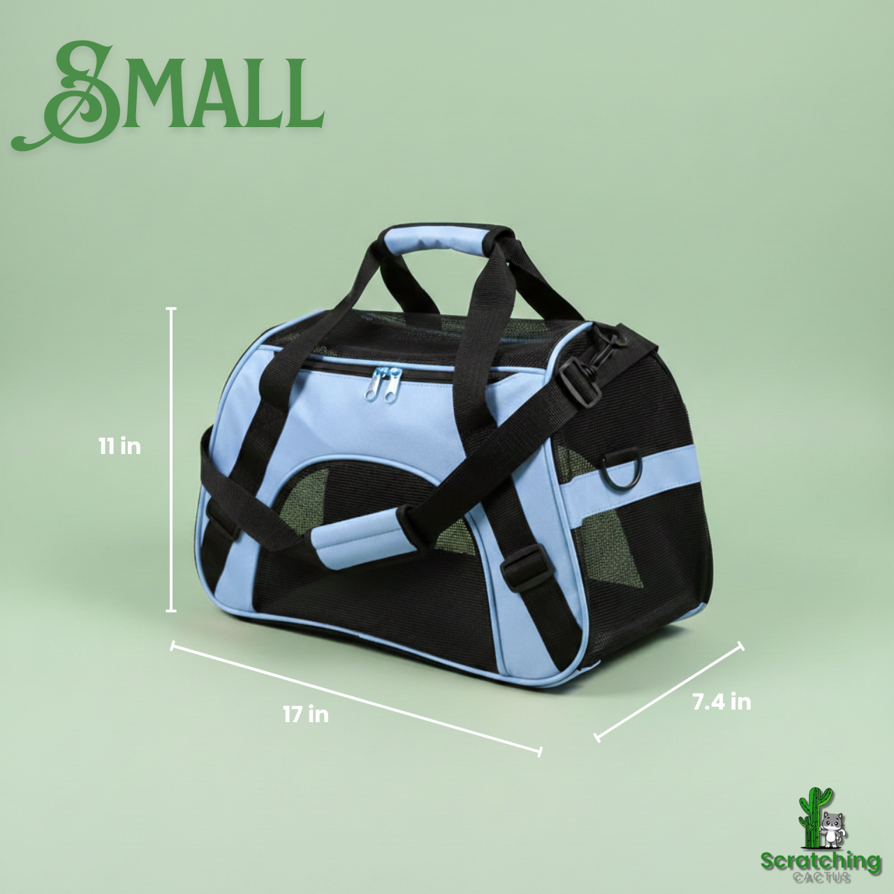 Portable Breathable Pet Travel Carrier Bag for Cats & Small Dogs